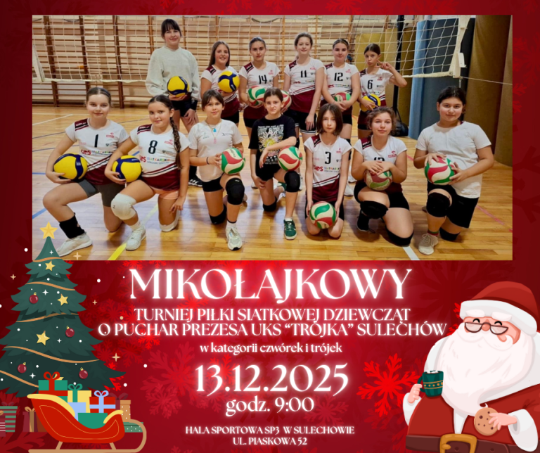 Mikołajkowy turniej piłki siatkowej